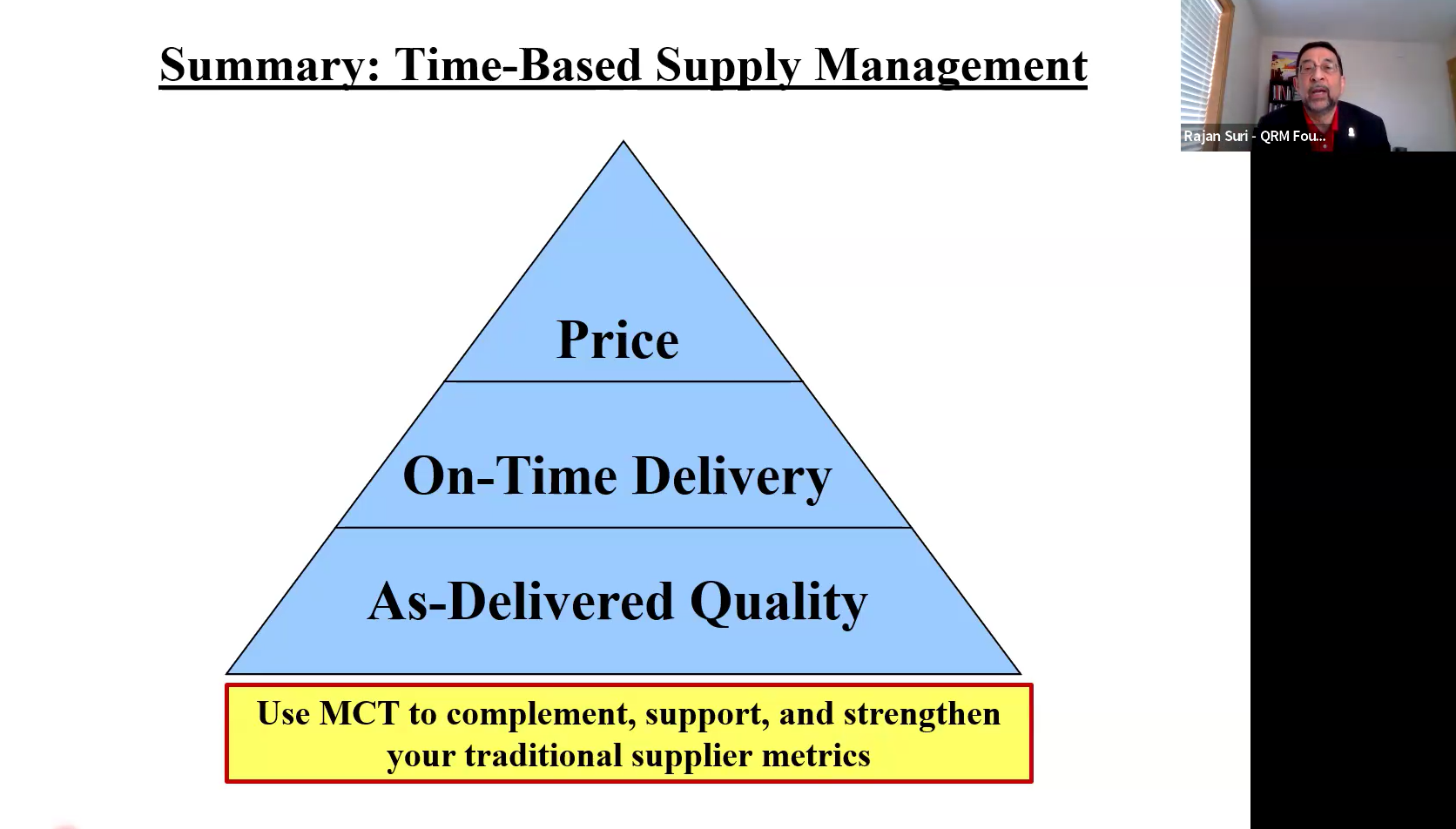 1. Full Event Recording: Managing Supplier Lead-Times  thumbnail